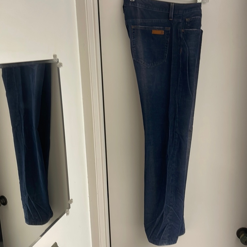 Mens vintage 1990s distressed treatment Joes stretch cord jeans 32/30